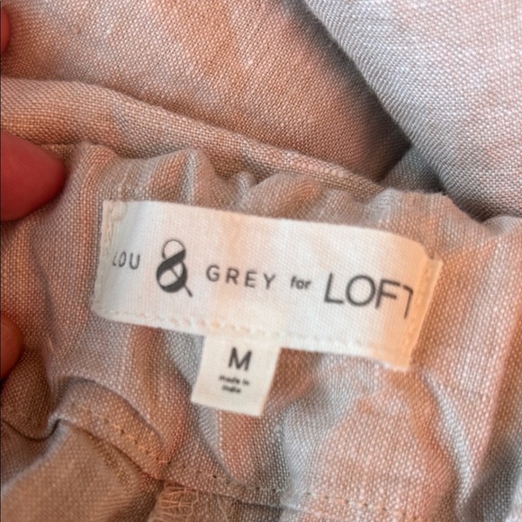Lou & Grey Cream Wide-Leg Pants - Picture 4 of 6